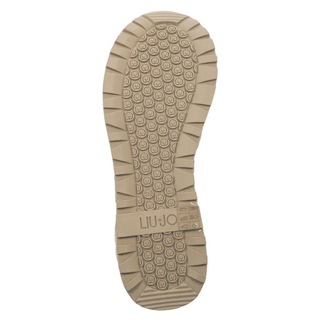 Liu Jo Sneakersy Damskie Na Platformie Beżowe Zółte