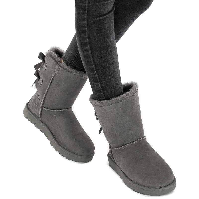 W BAILEY BOW II UGG 1016225 GREY