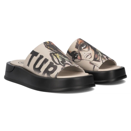 Women's Beige Flip-Flops