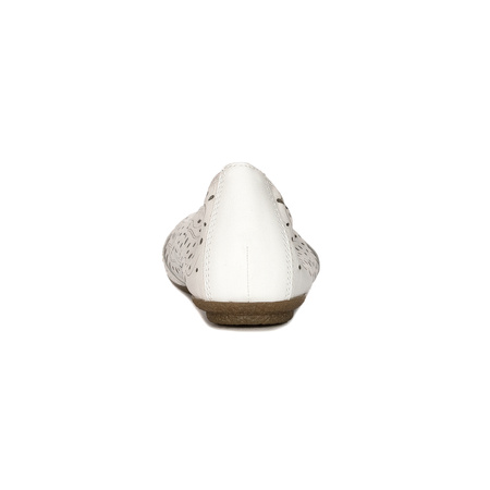 Rieker White Ballerina