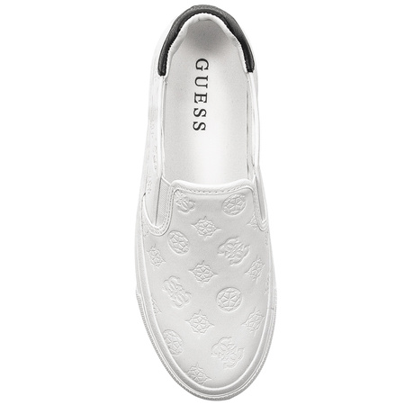 Guess women's shoes with the JANIETT platform white