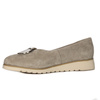 Filippo Suede Leather women's Beige low shoes