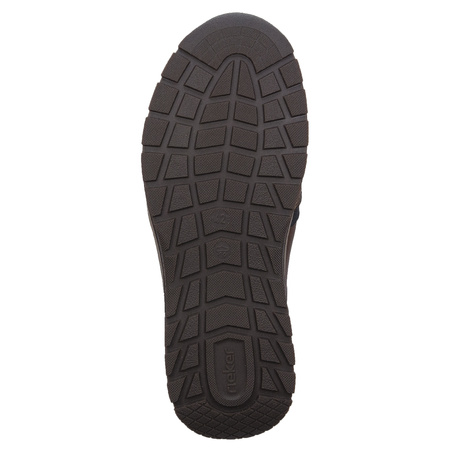 Rieker Półbuty Męskie Skórzane Brązowe