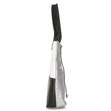 Filippo Silver Shopper Bag