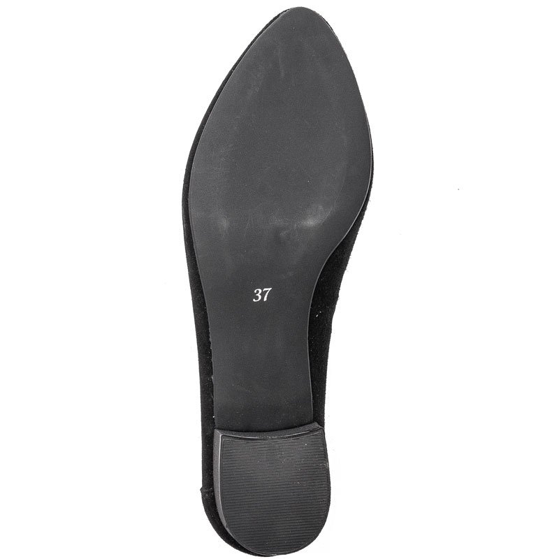 Inofio 1151-2 Czarny Zamsz Pumps