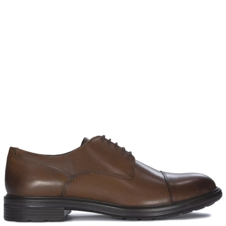 GEOX Men's Cognac Low Shoes