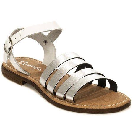 Maciejka IT005-01-00-0 Silver Sandals