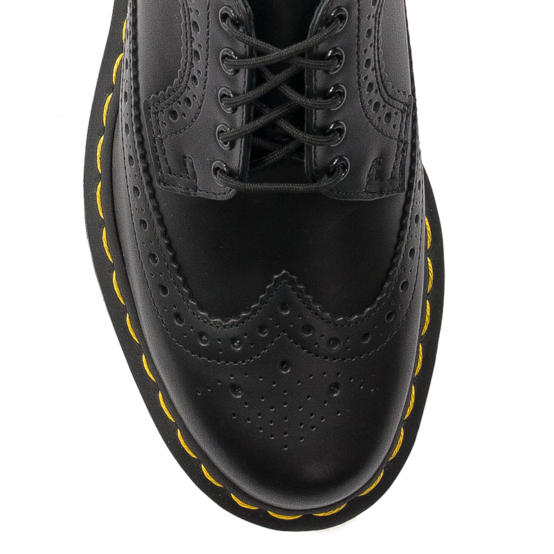 Dr. Martens półbuty damskie skórzane 3989 YS Black