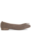 Maciejka Suede Leather Women’s Ballet Flats Beige P6800-28/00-0