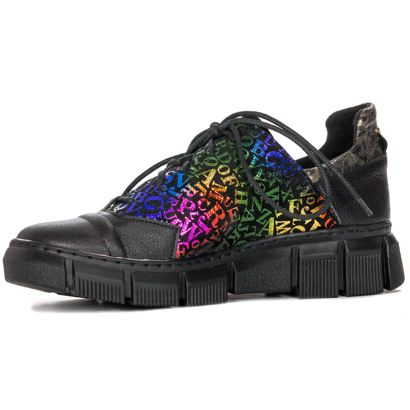 Maciejka Women's Black Flat Shoes