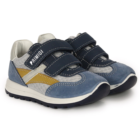 Primigi Children's Blue Low Shoes With Velcro