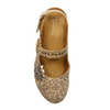 Maciejka Women's Half Shoes Dark Beige