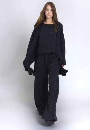 Maciejka Cecilia Grafit Knitted Trousers