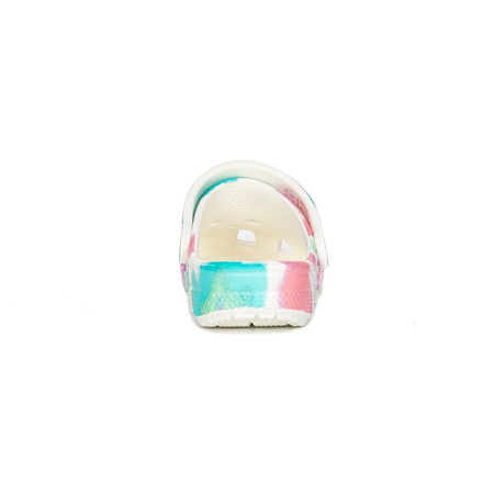 Crocs Klapki dziecięce Classic Tie Dye Graphic Clog K Fresco Multi