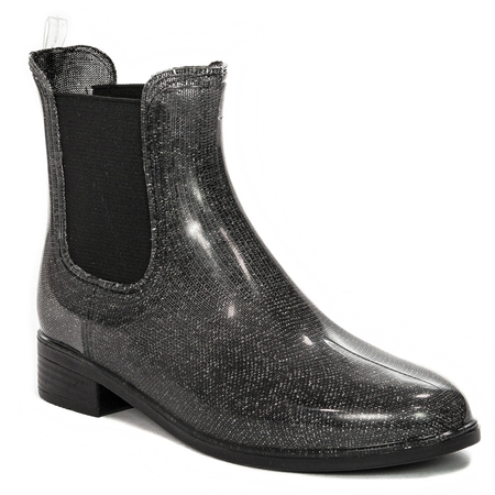 T.Sokolski SAH KAL-200 B SILV Black / Silver Wellingtons