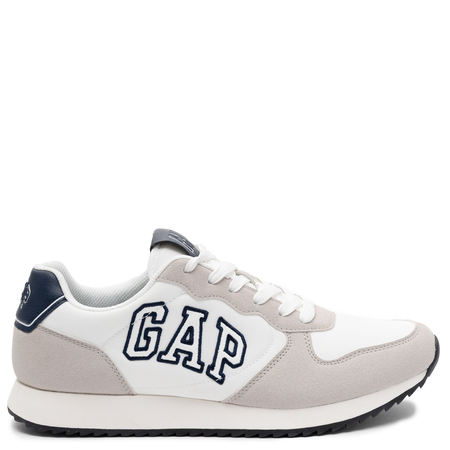 GAP Men's Retro Runner Classic Sports Sneakers White GPM6133050061