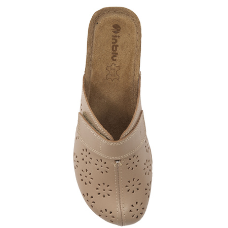 Inblu Women's Flip-Flops Beige