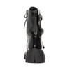 S.Barski Women's Ankle Boots Black Lacquered