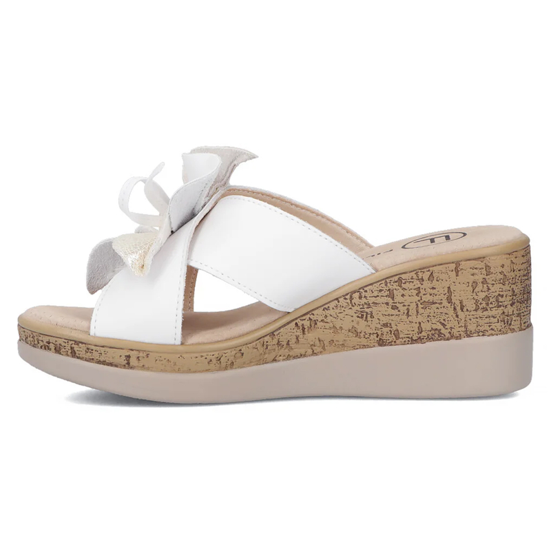 Filippo Women's White Slides
