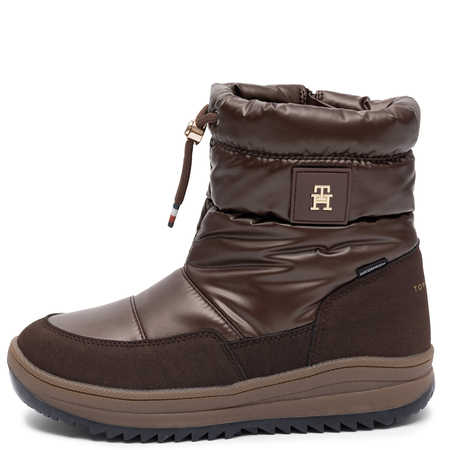 Tommy Hilfiger Śniegowce Wodoodporne Brązowe T3AD-35206