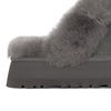 UGG Kapcie damskie na platformie Disquette Charcoal