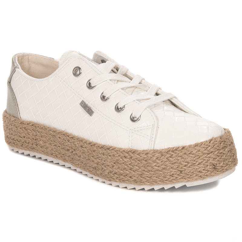 Espadryle Big Star JJ274397 White Białe