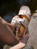 Maciejka Light Beige Women's Slides