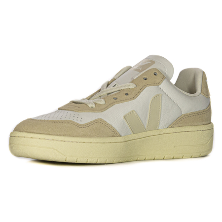 Veja Sneakersy damskie skórzane White Pierre biało - beżowe