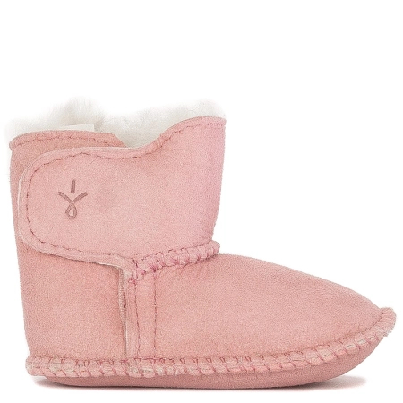 EMU Australia Pink Baby Bootie Baby B10310 Pink