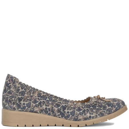 Maciejka Navy Blue Flat Shoes