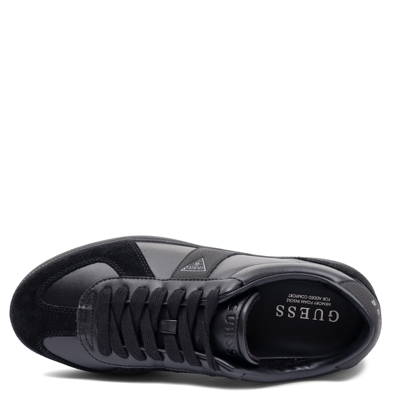 Guess Draker Men's Lace-Up Sneakers Black FMFDRA-ELE12-BLK