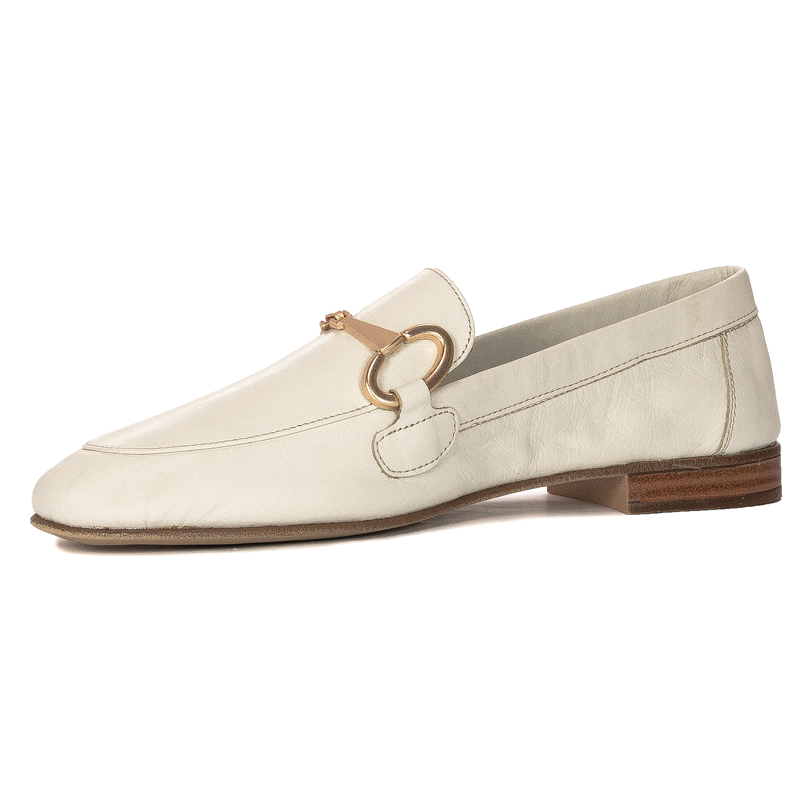 Venezia Lordsy Damskie Skórzane Ivory