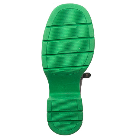 Maciejka 05746-09/00-7 Black+Green Boots