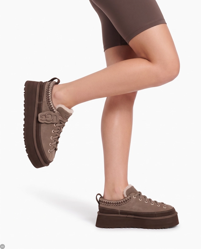 UGG W Heritage Lace-up Slipper Dried Oregano 1180361-DDRG