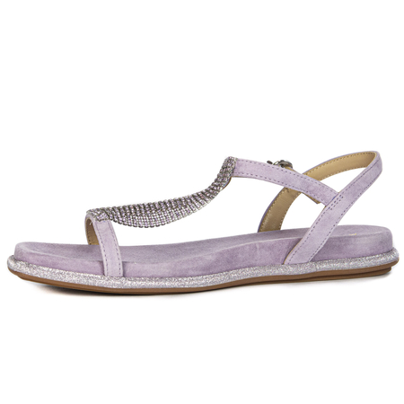 Alma En Pena Violet Sandals