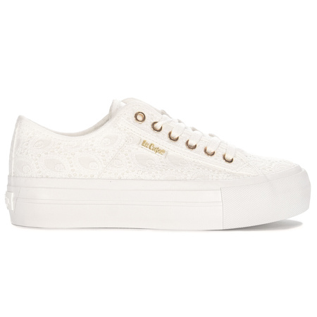 Lee Cooper Trampki Damskie Białe