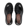 Filippo Black Leather Shoes