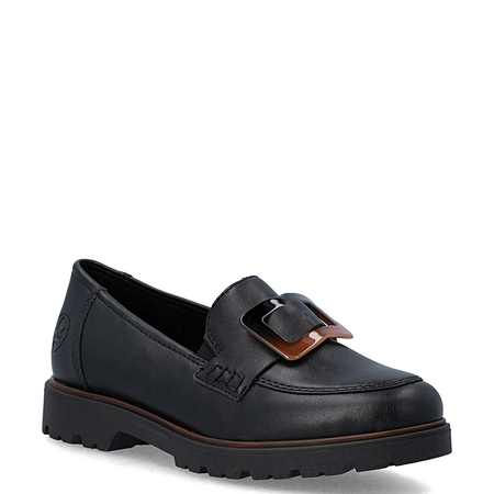 Rieker Półbuty Damskie Czarne 45553-00-BLK