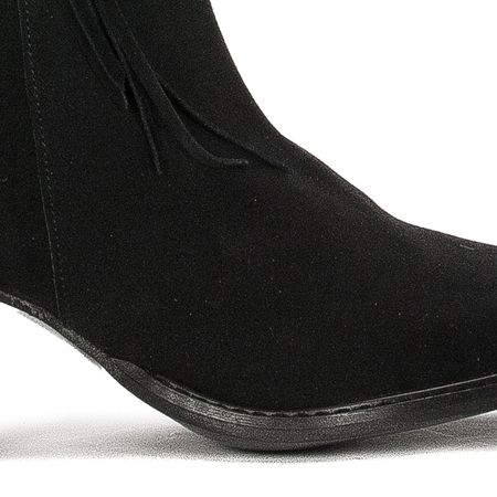 Maciejka 05774-01/00-6 Black Knee-High Boots
