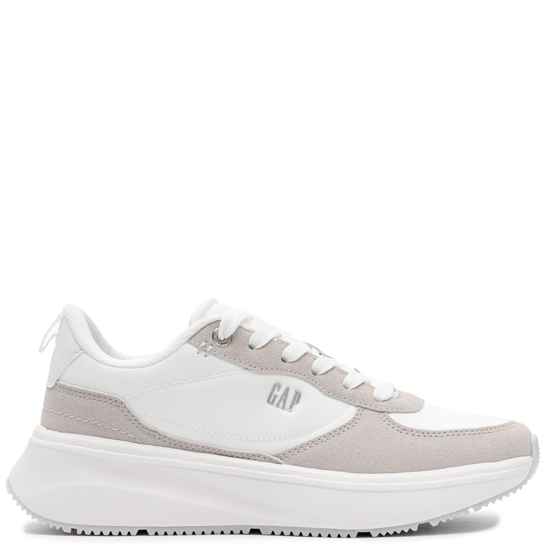 GAP White Women's Platform Sneakers Fabric GPW6155300061
