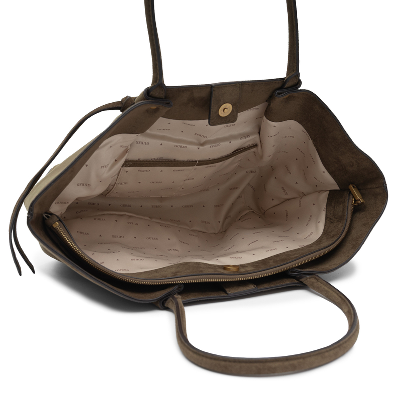 Women's Handbag Guess Classic Suede Olive HWSG2237230-OLIVE