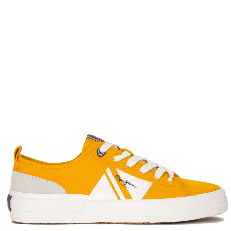 Pepe Jeans Trampki Tenisówki Męskie Allen Flag Color Yellow