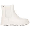 GOE Women's warm leather white boots