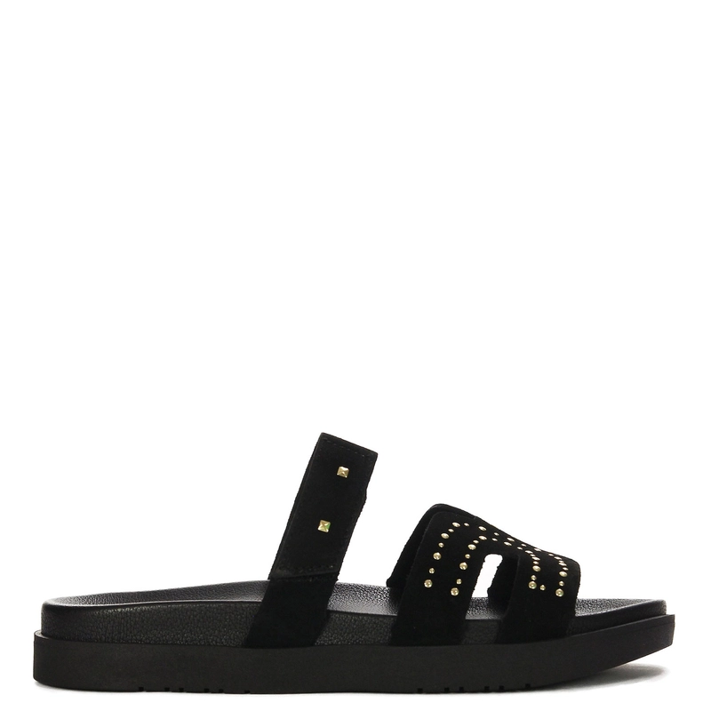 Yokono Women's Leather Flip Flops Negro