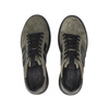 Filippo Khaki Leather Sneakers