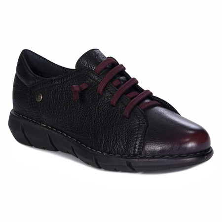 Maciejka Women's Black Leather Low Shoes