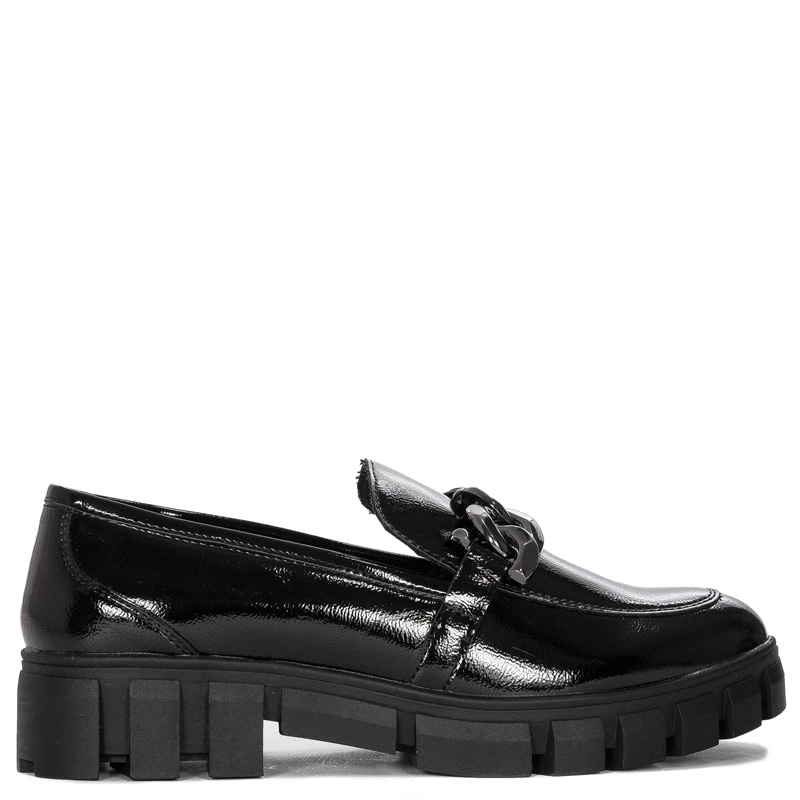 Women's loafers shoes Sergio Leone Black