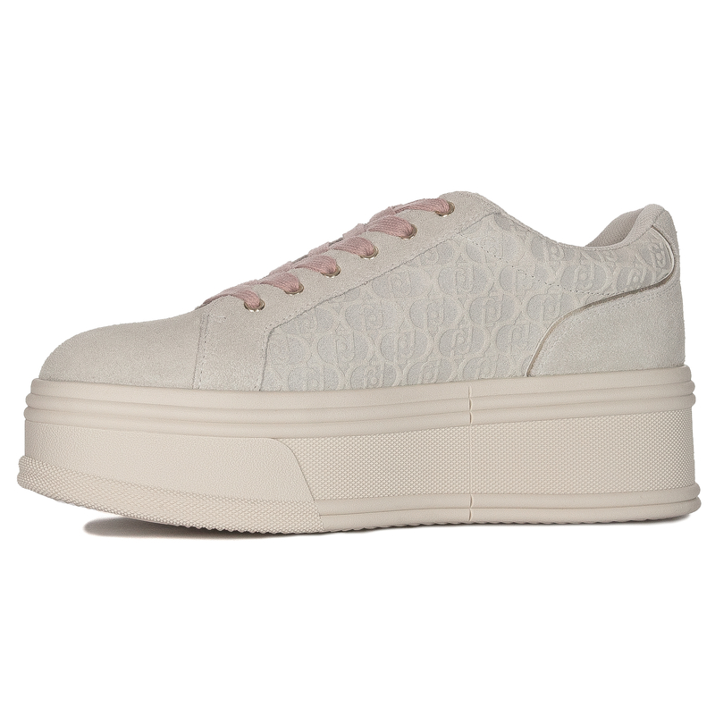Liu Jo Sneakersy damskie na platformie Selma 08 Egg