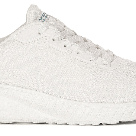 Skechers Sneakersy Damskie 117209-OFWT Białe