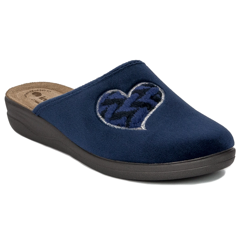 Inblu Kapcie damskie Navy Granatowe
